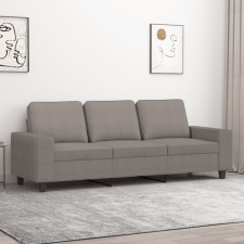  3 személyes fekete szövetkanapé 180 cm bútor