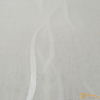  (3 szín) 61149 Hullám mintás voile fényáteresztő függöny-fehér alapon fehér