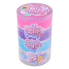  3 színű sellő kristály putty gyurma
