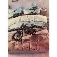  3D ágynemű motoros 3 részes - Fekete motoros lakástextília