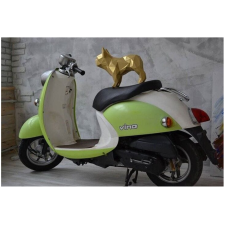  3D Francia bulldog papírszobor készítő készlet, arany dekoráció