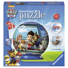 3D gömb 72 darabos kirakó, Mancs Őrjárat puzzle, kirakós