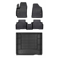  3D gumiszőnyeg szett Hyundai Kona 2 Hybrid 2022-től autószőnyeg