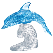 3D kristály puzzle Ugráló Delfin puzzle, kirakós