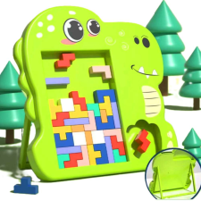 3D krokodilos puzzle gyerekeknek - figyelem és koncentráció fejlesztő oktató játék (BBLPJ) oktatójáték