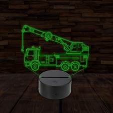  3D LED lámpa - Darus teherautó világítási kellék