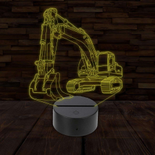  3D LED lámpa - Markoló világítási kellék