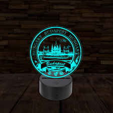  3D LED lámpa - Parlament világítási kellék