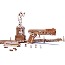  3D mechanikus fa lőtér puzzle puzzle, kirakós