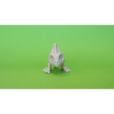 3D nyomtatott csont kaméleon játékfigura