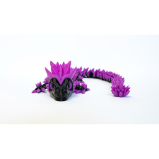 3d nyomtatott kétszínű sárkány játékfigura