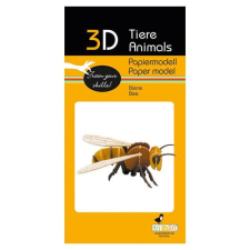  3D papírmodell Fridolin Méhecske makett