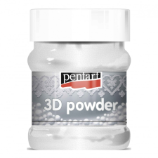  3D por közepes szemcseméret 230ml dekorációs kellék