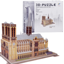 3D puzzle Notre-Dame székesegyház Párizs puzzle, kirakós