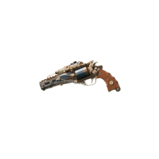 3D puzzle, Revolver classic fekete, HC, fa, 176 db puzzle, kirakós
