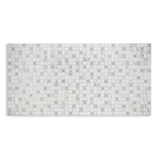 3D PVC falpanel Kis szürke mozaik mintás ,fényes felülettel. tapéta, díszléc és más dekoráció