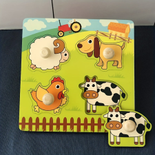  3D-s Fa puzzle játékok - farm puzzle, kirakós