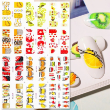 3D-s Körömmatrica - - Citrus körömdíszítő