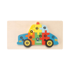  3D-s Montessori fa puzzle játék