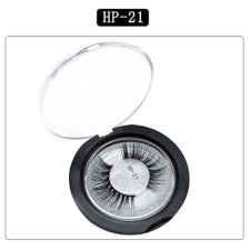 3D természetes szempilla 1 pár HP-21 Natural black műszempilla
