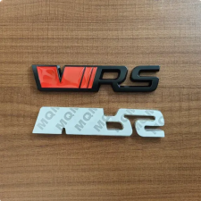  3D VRS matrica Skoda Kodiaq Rapid Fabia Octavia Fekete-Piros autó dekoráció