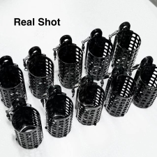  3db fém ponty etető ketrec, horgászcsali tartó és süllyesztő horgászkiegészítő