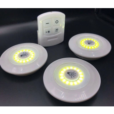  3db távirányítós Vezeték nélküli COB Led lámpa switch - COB kültéri világítás