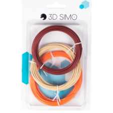 3Dsimo Filament PLA III barna/bőrszín/narancs 15m nyomtató kellék
