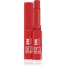 3INA The Color Lip Glow hidratáló rúzs fénnyel árnyalat 244 - Classic, brilliant red 1,6 g rúzs, szájfény