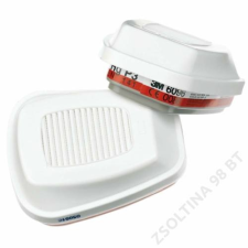 3M 6096 HGP3 kombinált szűrőbetét, higany és klórgáz ellen munkavédelem