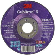 3M Cubitron 3 Abrasive Wheel, 115 × 7 mm, 99306 (7100303983) barkácsgép tartozék