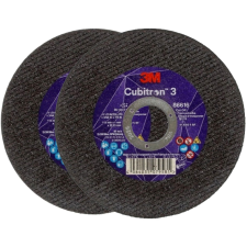 3M Cubitron 3 vágókorong, méret 115×1 mm, 2 db, 86616 (7100304120) barkácsgép tartozék