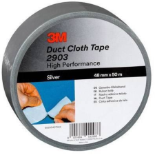 3M Duct Tape 2903D4850B szövet ragasztószalag fekete, 50 m x 48 mm (2903D4850B) ragasztószalag