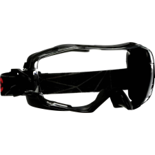 3M GoggleGear GG6001SGAF-BLK teljes védőszemüveg, párásodásmentes, karcálló, fekete (GG6001SGAF-BLK) védősisak
