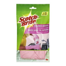 3M Gumikesztyű, L méret, 1 pár, 3M &quot;Scotch-Brite&quot; védőkesztyű