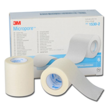 3M MICROPORE™ ragtapasz - 5 cm x 9.14 m gyógyászati segédeszköz