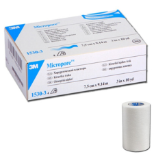  3M MICROPORE™ ragtapasz - 7,5 cm x 9.14 m gyógyászati segédeszköz