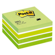 3M Öntapadós jegyzet 3M Post-it LP2028G 76x76mm aquarell zöld 450 lap post-it