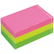 3M Öntapadós jegyzettömb 3M Post-it 76x127 mm neon színek 12776-N post-it