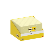 3M Post-it 76x127mm öntapadó jegyzettömb - Sárga (100 lap / tömb) (7100317839) post-it