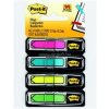 3M POSTIT Jelölőcímke, műanyag, 4x24 lap, 11,9x43,2 mm, nyíl, vegyes (70071353612)