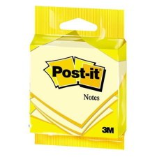3M POSTIT Öntapadó jegyzettömb, 76x76 mm, 100 lap, 3M POSTIT, sárga post-it