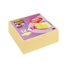 3M POSTIT Öntapadó jegyzettömb csomag, 76x76 mm, 24x90 lap, 3M POSTIT "Super Sticky", kanári sárga jegyzettömb