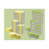 3M POSTIT Öntapadós jegyzet 3M Post-it LPK654-1T 76x76mm sárga 16x100 lap/csomag