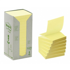 3M R330-1T öntapadó jegyzettömb Négyszögletes Sárga 100 lapok (FT510280090) jegyzettömb
