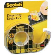 3M Scotch 12mm x 6.3m kétoldalas ragasztószalag adagolóval (70005232866) ragasztószalag