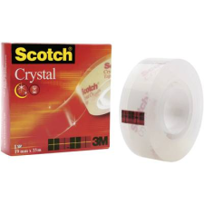 3M SCOTCH® CRYSTAL CLEAR 600 ragasztószalag, 19 mm X 10 m (7100069921) ragasztószalag