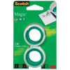 3M Scotch Magic Tape 810 19mm x 7.5m írható ragasztószalag - Áttetsző (2db) (XA004839636)