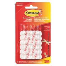 3M Scotch Mini műanyag akasztó, 3M "Command", 6db/bliszt barkácsolás, csiszolás, rögzítés