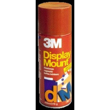 3M Scotch Ragasztó spray, 400 ml, 3M SCOTCH "DisplayMount" ragasztó